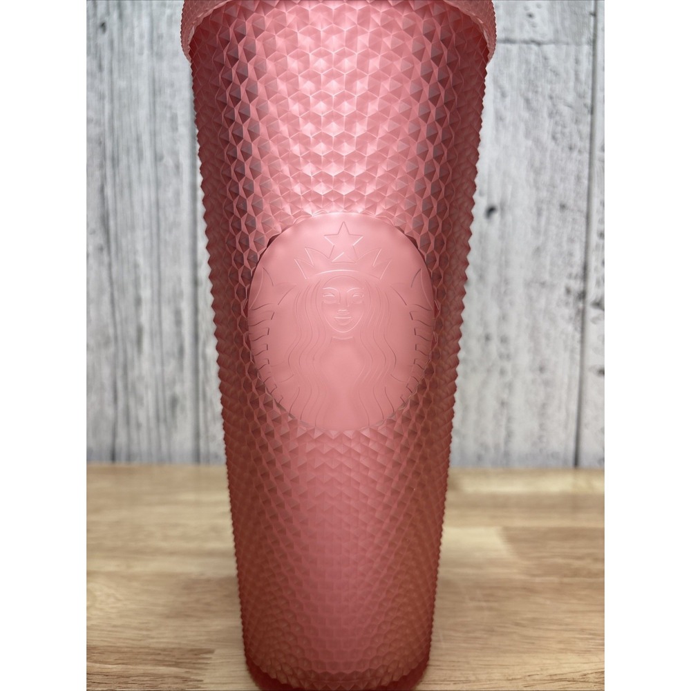 Starbucks 2022 Valentine's Soft Touch Studded Venti, 24 oz. Tumbler - Pink new - Picture 6 of 9